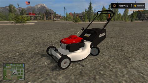 Replay Gamings Honda Push Mower V10 Fs17 Farming Simulator 17 Mod