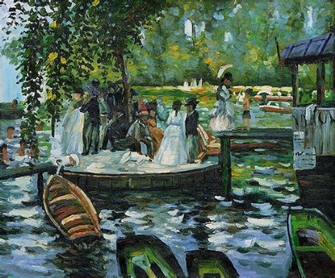 Pierre Auguste Renoir La Grenouillere The Frog Pond Painting And Pierre