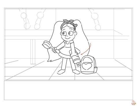Diana And Roma Coloring Pages Printable For Free Download