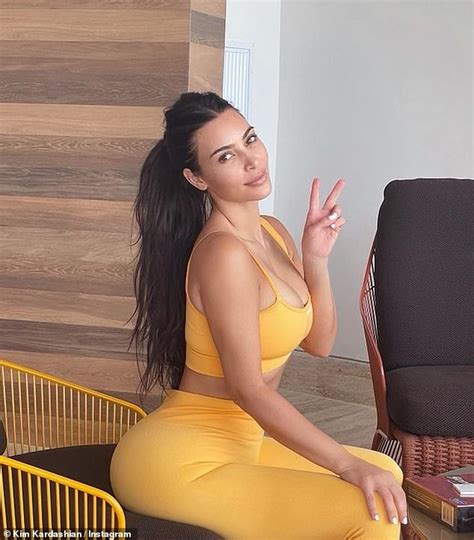 Kim Kardashian Looks Flawless As She Shows Off Her Sculpted Curves In