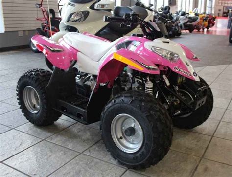 New 2016 Polaris Outlaw 50 Pink Power Atvs For Sale In Georgia