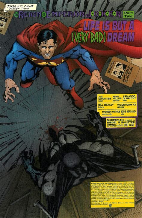 Read Online Adventures Of Superman 1987 Comic Issue 583