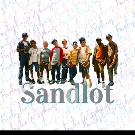 Sandlot Gang Png Digital Download File For Craft Projects Etsy