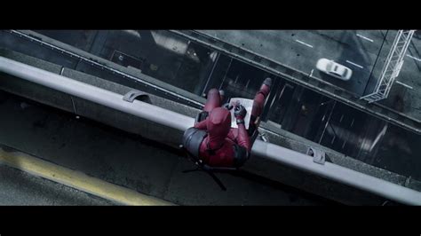 Deadpool Maximum Effort Highway Scene Deadpool Movie Clip Hd Youtube