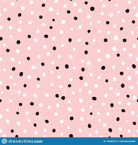Check spelling or type a new query. Cute Pink Seamless Pattern Hand Drawn Wallpaper Polka Dot ...