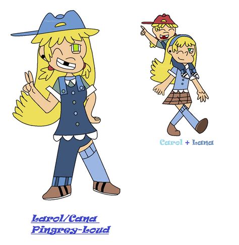 Loud Fusion Carol And Lana By Chaoticson On Deviantart