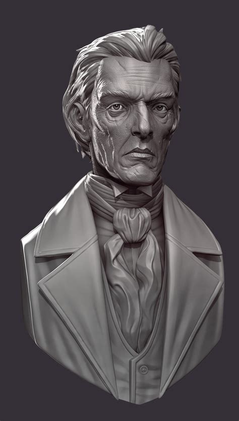 Artstation Dishonored Inspired Bust