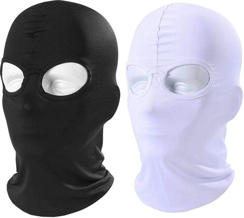 halloween mask black breathable face cover spandex zentai costume hood masks amazon ca