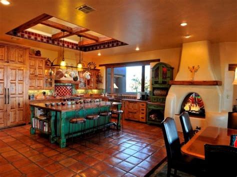 37 Colorful Kitchen Decorating With Mexican Style 35 Mexican Style