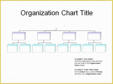Free Org Chart Template Of 6 Editable Organizational Chart Template