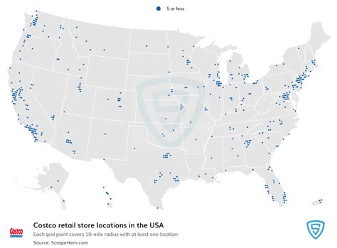 List Of All Costco Store Locations In The USA ScrapeHero Data Store