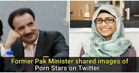 Former Pakistan Minister Shares 3 Porn Stars Photos Catch Full Details The Youth
