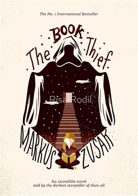 The Book Thief Poster By Risa Rodil Book Cover Illustration The Book