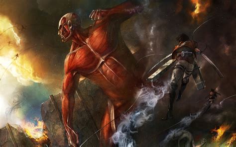 Colossal Titan Wallpapers Wallpaper Cave