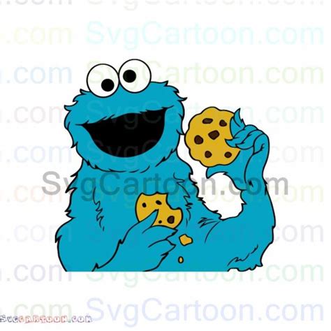 Free Cookie Monster Svg : Cookie Monster Images Of Free Best