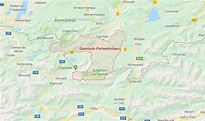 Mapa de Garmisch Partenkirchen - Alemania Destinos