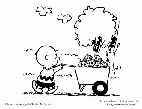Its The Great Pumpkin Charlie Brown Coloring Sheet Clip Art Library