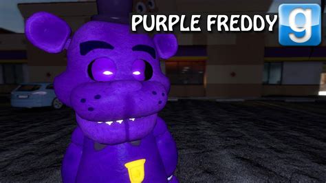The Purple Freddy Gmod Sandbox Fun Youtube