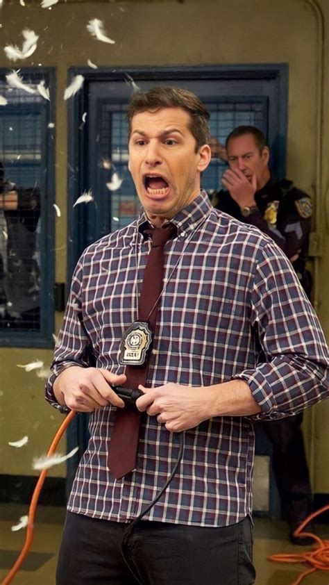 B99 Jake Peralta Andy Samberg Wallpaper Brooklyn Nine Nine Elenco De