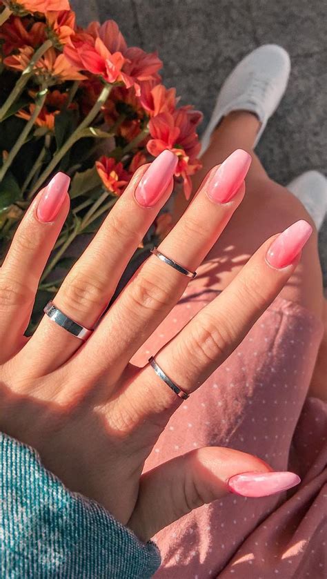 40 Best Coffin Nail And Gel Nail Designs For Summer 2021 Page 21 Of