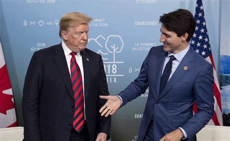 Trump Slams Trudeau S Post Summit Remarks As Very Dishonest Weak