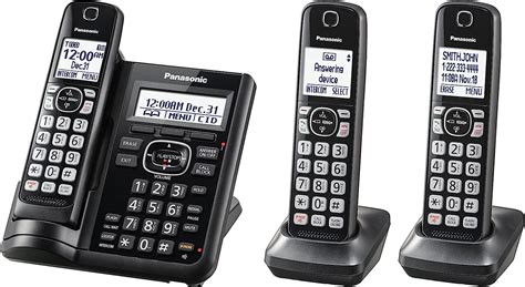 Panasonic Kx Tgf543b Expandable Cordless Phone With Call Block And
