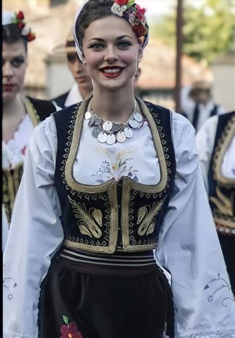 Serbian Traditional Clothes From Srem Region North Serbia 🇷🇸 Traditional Outfits Clothes