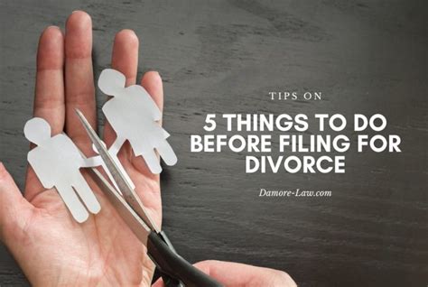 Things To Do Before Filing For Divorce In Ma