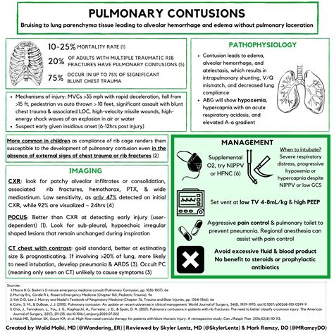 Emergency Medicine Educationvisual Wednesdays Pulmonary
