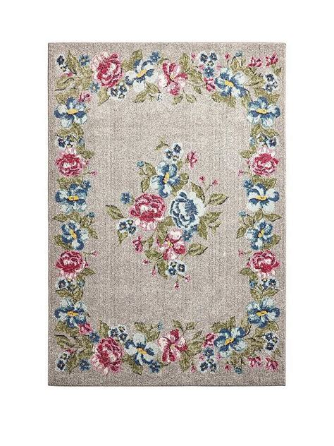 Retro Floral Area Rugs Rugs Home And Living Floor And Rugs Pe