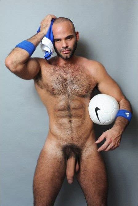 Nude Guy In Sport With Hairy Chest Xooly