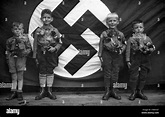 La Germania nazista, Gioventù Hitleriana, c. 1935 Foto stock - Alamy