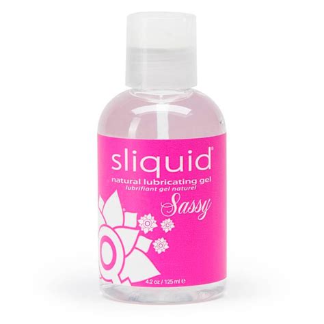 Sliquid Sassy Water Based Anal Lubricant 125ml 42 Fl Oz