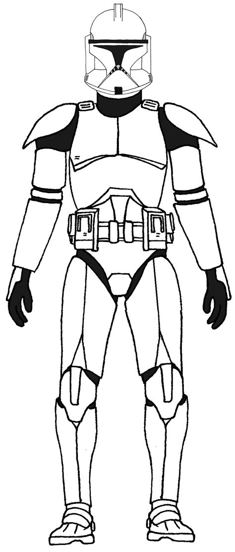 I don't know how you draw these guys all the time art from star wars the arc trooper fives coloring with the cintiq may the force be with you! Star Wars Clone Trooper Drawing | Free download on ClipArtMag