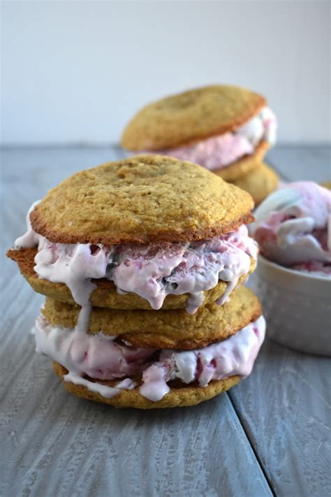 Giant Cotton Candy Sugar Cookie Ice Cream Sandwiches The Nutritionist