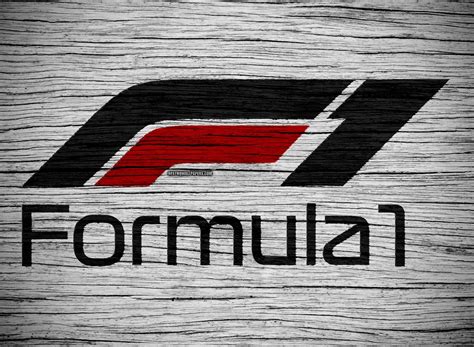 Formule 1 4k Nouveau Logo F1 Nouveau Logo F1 Blanc Fond Décran