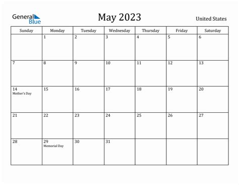 May 2023 Calendar Holidays Get Calendar 2023 Update