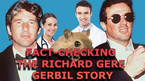 Fact Checking The Richard Gere Gerbil Story Youtube