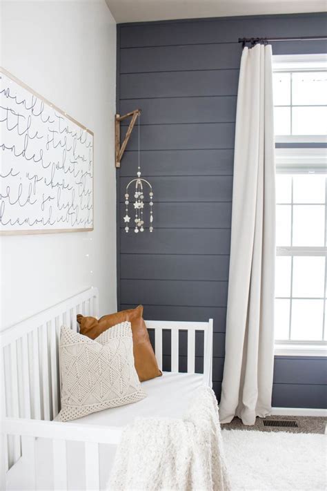 Peppercorn By Sherwin Williams Blue Accent Walls Baby Boy Bedroom Home