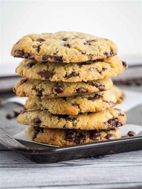 These easy chocolate chip cookies only require a few ingredients! Keto Chocolate Chip Cookies - Best Low Carb Super Soft Cookies