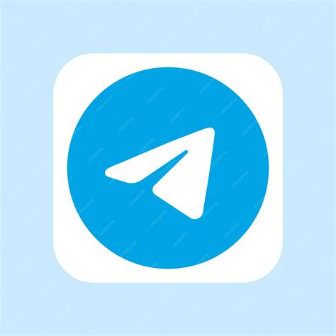 Premium Vector Telegram Icon Social Media Popular Messenger App