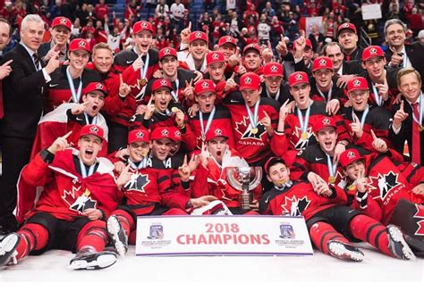 January 5 2018 World Junior Hockey Team Canada Hockey World