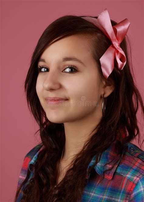 Cute Teen Girl Stock Image Image Of Youth Person Caucasian 15099963