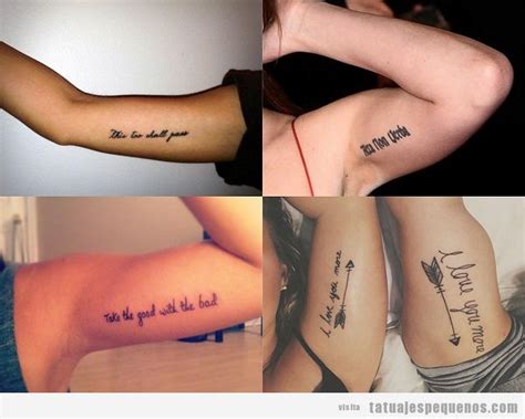 Total 77 Imagen Tatuajes De Frases En El Biceps Abzlocal Mx