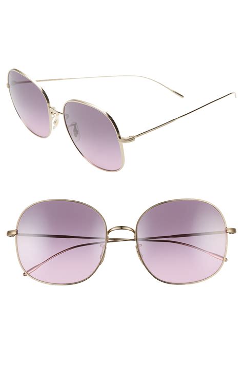 Upc 827934429581 Womens Oliver Peoples Mehrie 57mm Gradient Round
