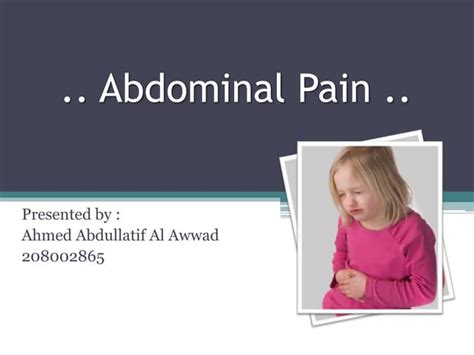 Recurrent Abdominal Pain