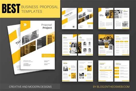 Best Business And Project Proposal Templates Creative And Modern