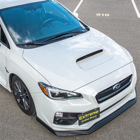 Vrs Style Front Splitter Lip Ground Effect For 2015 17 Subaru Wrx Sti