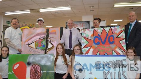 Fenland And East Cambs Kick Ash Students Hope Art Exhibition At Central