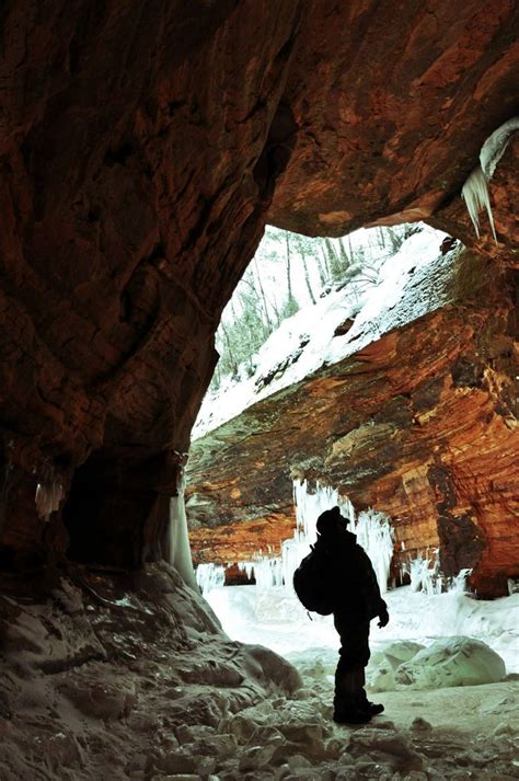 Lake Superior Ice Caves